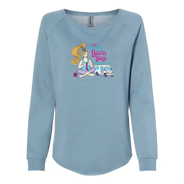 Independent Trading Women's California Wave Wash Crew... from ASI 30208 A P Specialties / AP Specialties