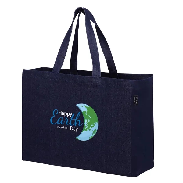 Recycled denim tote.... from ASI 35290 American Ad Bag Co