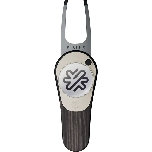 Pitchfix Woodie golf divot tool with a removable magnetic ball marker... from ASI 38120 Ball Pro / Diversified Quality Kitchenware