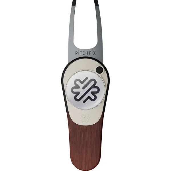 Pitchfix Woodie golf divot tool with a removable magnetic ball marker... from ASI 38120 Ball Pro / Diversified Quality Kitchenware