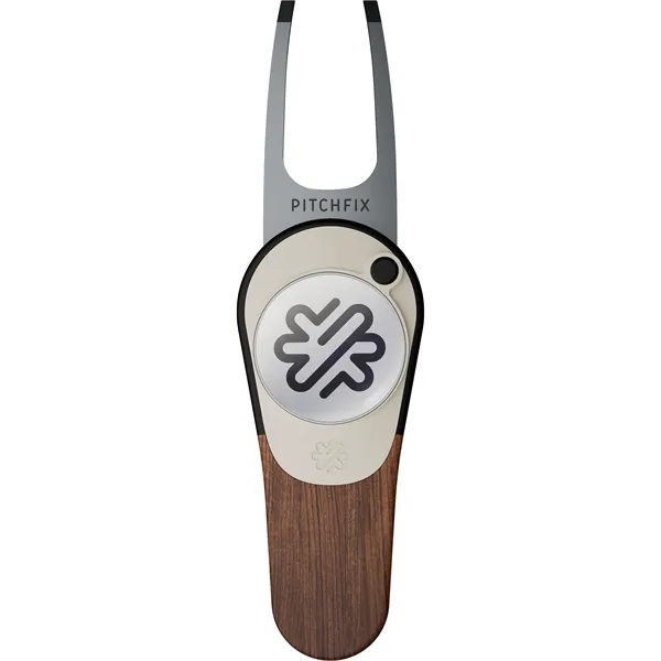 Pitchfix Woodie golf divot tool with a removable magnetic ball marker... from ASI 38120 Ball Pro / Diversified Quality Kitchenware