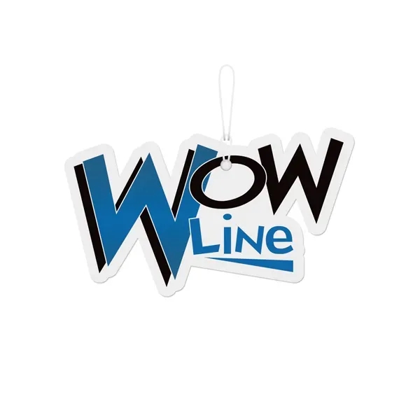 Cardboard air freshener with string and poly bag.... from ASI 98360 WOWLine / WOWLine®