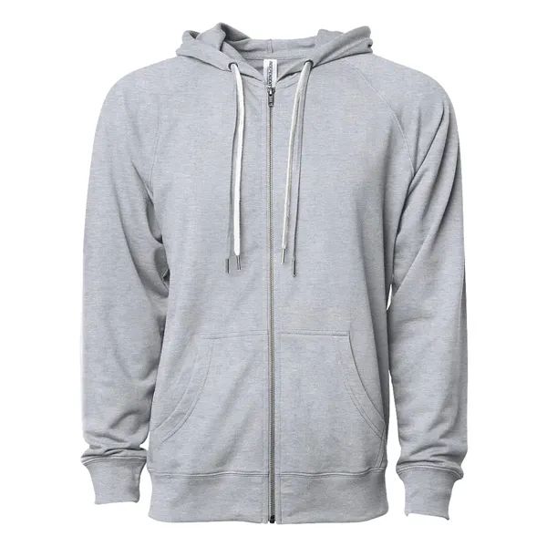 Unisex Lightweight Loopback Terry Zip Hood... from ASI 30208 A P Specialties / AP Specialties