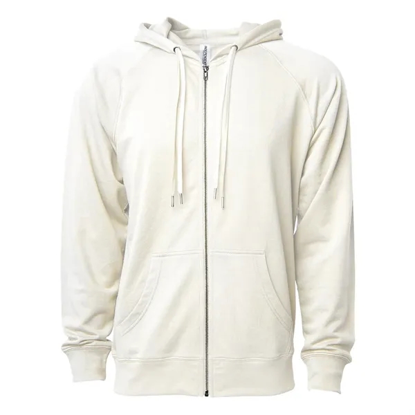Unisex Lightweight Loopback Terry Zip Hood... from ASI 30208 A P Specialties / AP Specialties