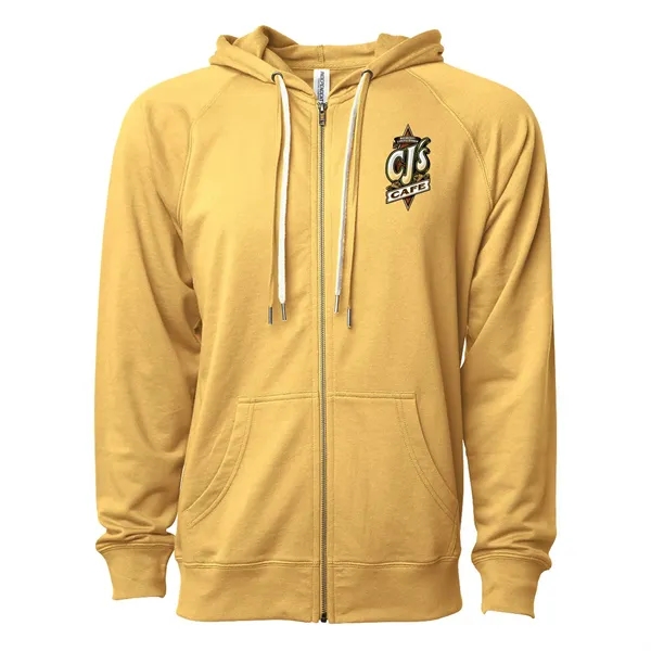 Unisex Lightweight Loopback Terry Zip Hood... from ASI 30208 A P Specialties / AP Specialties