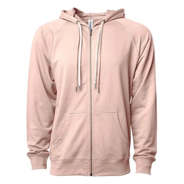 Unisex Lightweight Loopback Terry Zip Hood... from ASI 30208 A P Specialties / AP Specialties