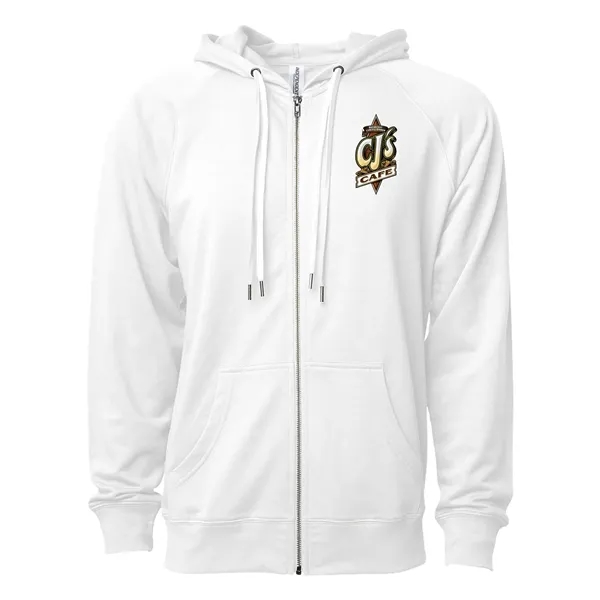 Unisex Lightweight Loopback Terry Zip Hood... from ASI 30208 A P Specialties / AP Specialties