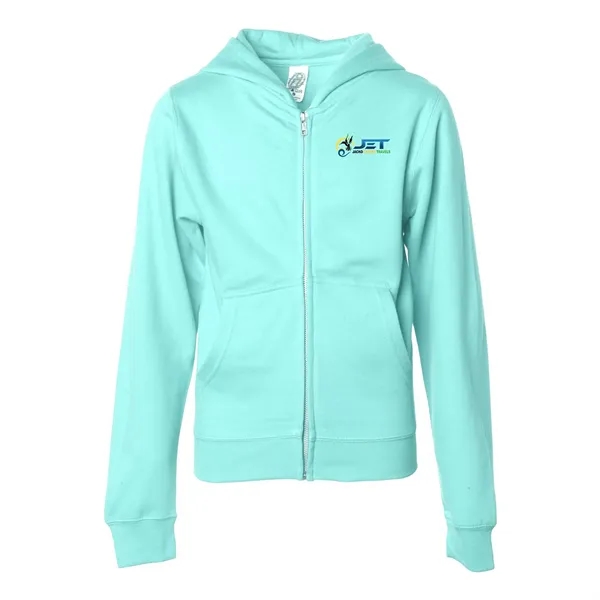 Independent Trading Co. Youth Midweight Zip Hooded... from ASI 30208 A P Specialties / AP Specialties