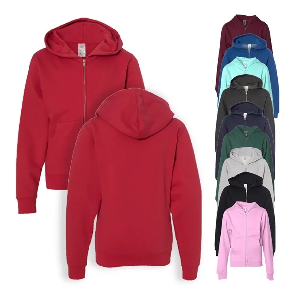 Independent Trading Co. Youth Midweight Zip Hooded... from ASI 30208 A P Specialties / AP Specialties