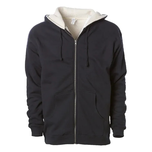 INDEPENDENT TRADING CO. SHERPA LINED ZIP HOODED SWEATSHIRT... from ASI 30208 A P Specialties / AP Specialties