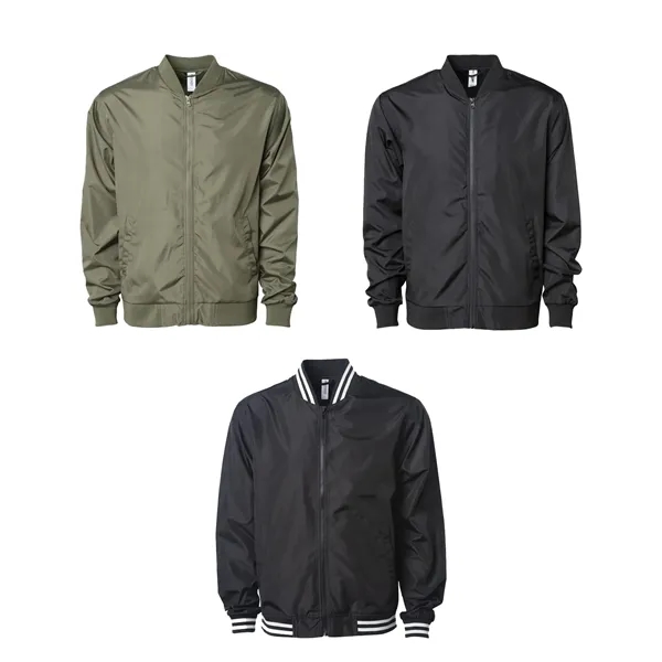 Independent Trading Co. Lightweight Bomber Jacket... from ASI 30208 A P Specialties / AP Specialties