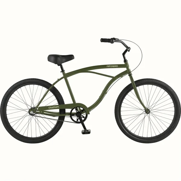 A stylish 3-speed beach cruiser with customizable full-color decal for branding... from ASI 72657 Active Life Promo / Active Life Promo