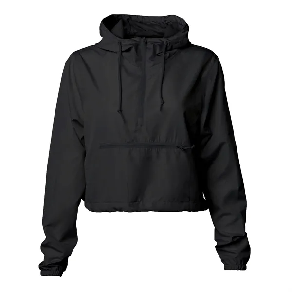 Independent Trading Co. Women's Lightweight Crop Windbreaker... from ASI 30208 A P Specialties / AP Specialties