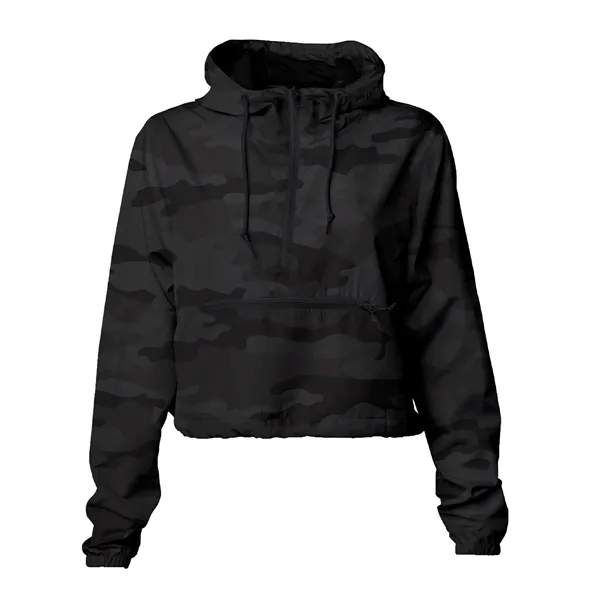 Independent Trading Co. Women's Lightweight Crop Windbreaker... from ASI 30208 A P Specialties / AP Specialties