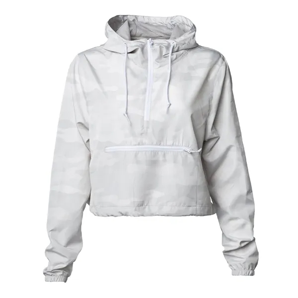 Independent Trading Co. Women's Lightweight Crop Windbreaker... from ASI 30208 A P Specialties / AP Specialties