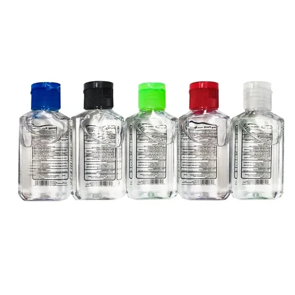 2 oz. hand sanitizer with 75% alcohol available in the USA... from ASI 37218 Athena Promo (tm)