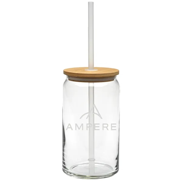 16 ounce soda can shaped glass with customization.... from ASI 71920 Moderne Glass Company Inc / Glass America®