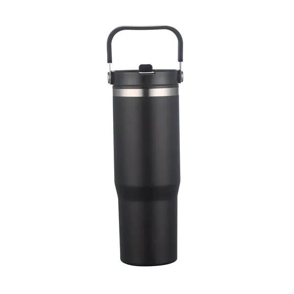 30 oz capacity, double wall copper lined vacuum insulation, stainless steel... from ASI 99030 Zipline