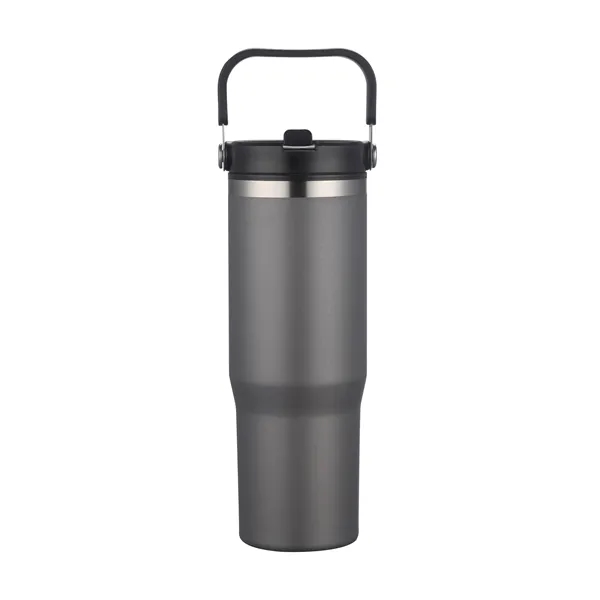 30 oz capacity, double wall copper lined vacuum insulation, stainless steel... from ASI 99030 Zipline