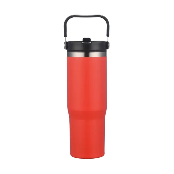 30 oz capacity, double wall copper lined vacuum insulation, stainless steel... from ASI 99030 Zipline
