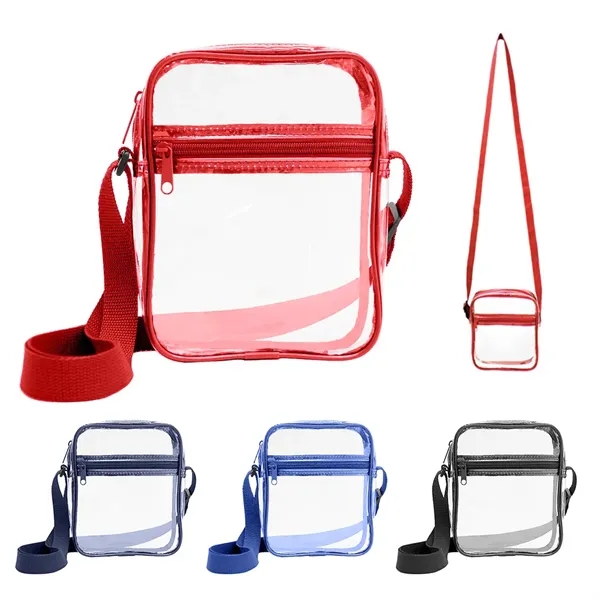 Clear Crosbody Pouch Bag... from ASI 31517 Admart Products / Admart Line