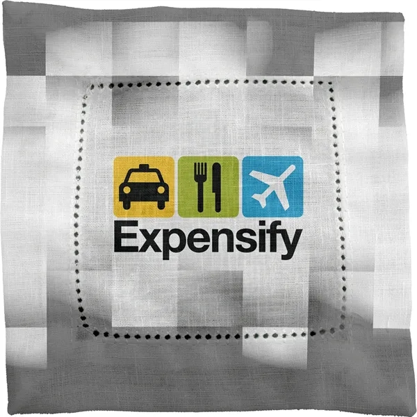 Shaded Checkers Fabric Napkin... from ASI 30208 A P Specialties / AP Specialties