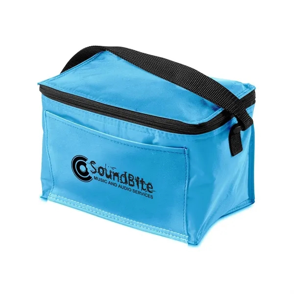 Insulated 6 pack cooler bag with adjustable mesh strap.... from ASI 68507 The Magnet Group / Perfect Line