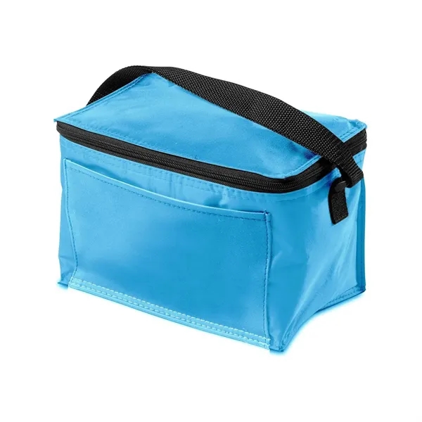 Insulated 6 pack cooler bag with adjustable mesh strap.... from ASI 68507 The Magnet Group / Perfect Line