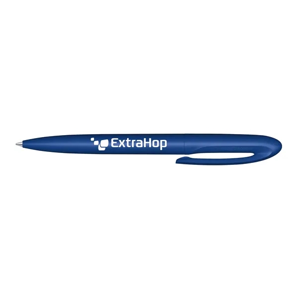 Twist-action ballpoint pen made from renewable raw materials with a matte... from ASI 68507 The Magnet Group / Castelli