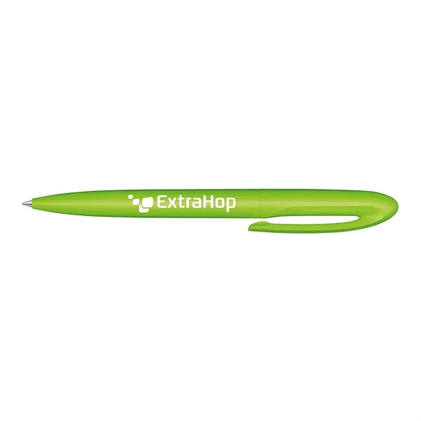 Twist-action ballpoint pen made from renewable raw materials with a matte... from ASI 68507 The Magnet Group / Castelli