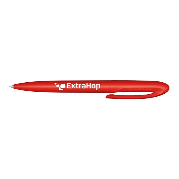 Twist-action ballpoint pen made from renewable raw materials with a matte... from ASI 68507 The Magnet Group / Castelli