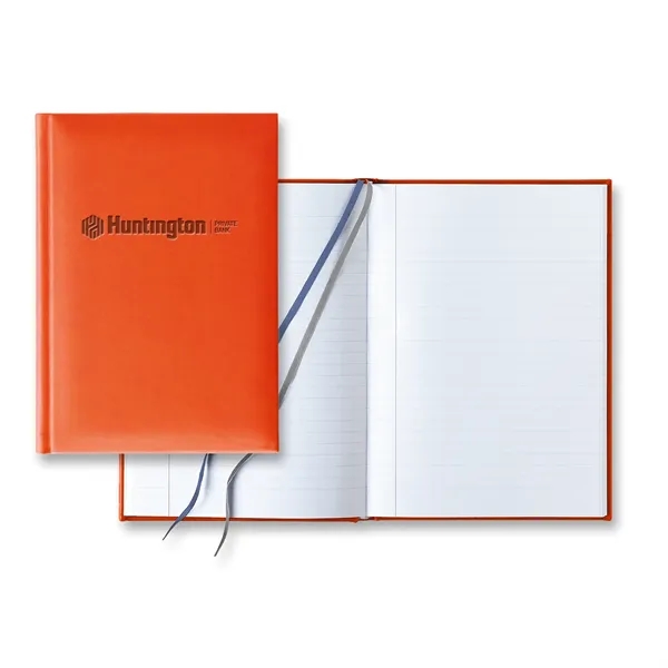 Soft-covered journal with 192 white wide ruled lined pages with two... from ASI 68507 The Magnet Group / Castelli