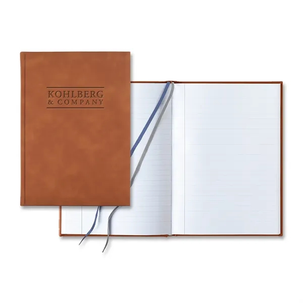 Chia slim grande journal with white lined pages. Comes in earth... from ASI 68507 The Magnet Group / Castelli