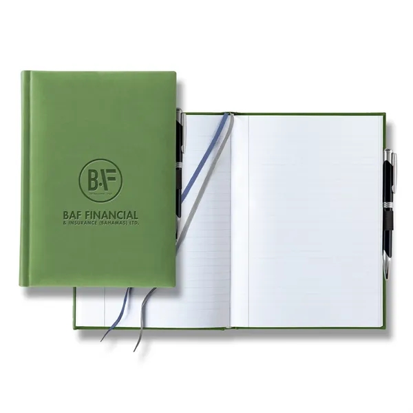 Tucson Grande Lined White Page Journal with Pen ...... from ASI 68507 The Magnet Group / Castelli