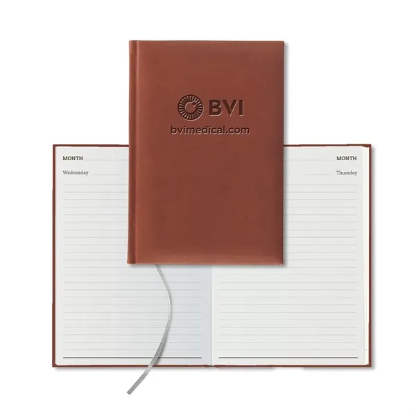 Perpetual 416-page daily calendar with color cover and silver ribbon marker.... from ASI 68507 The Magnet Group / Castelli