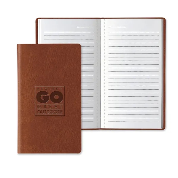 128 page pocket notebook with gray ruled perforated white paper and... from ASI 68507 The Magnet Group / Castelli