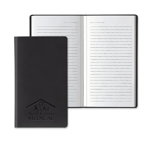 128 page pocket notebook with gray ruled perforated white paper and... from ASI 68507 The Magnet Group / Castelli