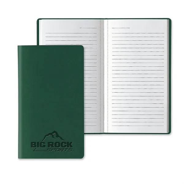 128 page pocket notebook with gray ruled perforated white paper and... from ASI 68507 The Magnet Group / Castelli