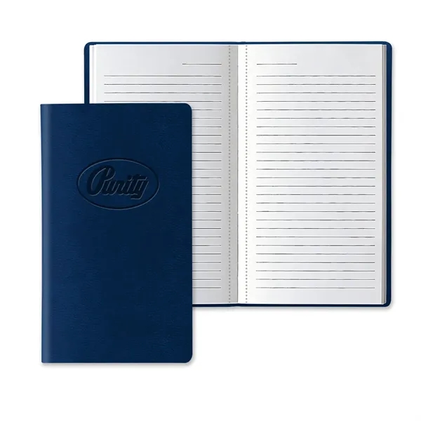 128 page pocket notebook with gray ruled perforated white paper and... from ASI 68507 The Magnet Group / Castelli