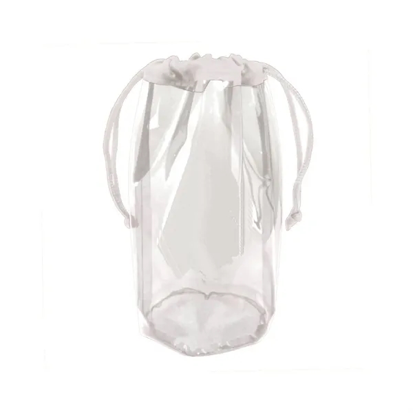 Translucent PVC tote bag with drawstring closure.... from ASI 68507 The Magnet Group / Perfect Line