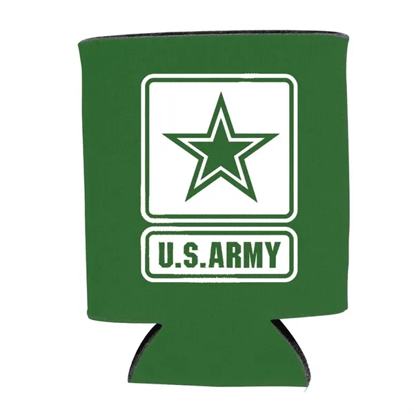 Collapsible, insulated can cooler made of heavy-duty thick polyester foam.... from ASI 68507 The Magnet Group / Perfect Line