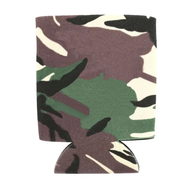 Collapsible, insulated can cooler made of heavy-duty thick polyester foam.... from ASI 68507 The Magnet Group / Perfect Line