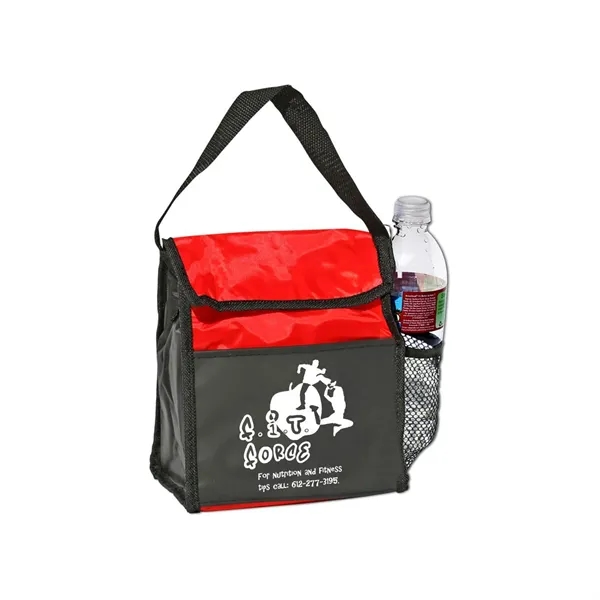 Fully insulated lunch cooler with front pocket, small inside coin pocket,... from ASI 68507 The Magnet Group / Perfect Line