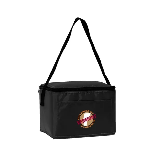 6 pack insulated cooler with zippered closure.... from ASI 68507 The Magnet Group / Perfect Line