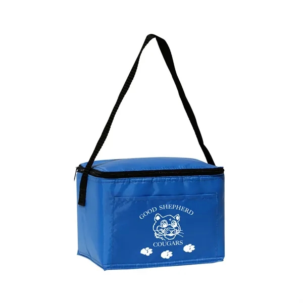 6 pack insulated cooler with zippered closure.... from ASI 68507 The Magnet Group / Perfect Line