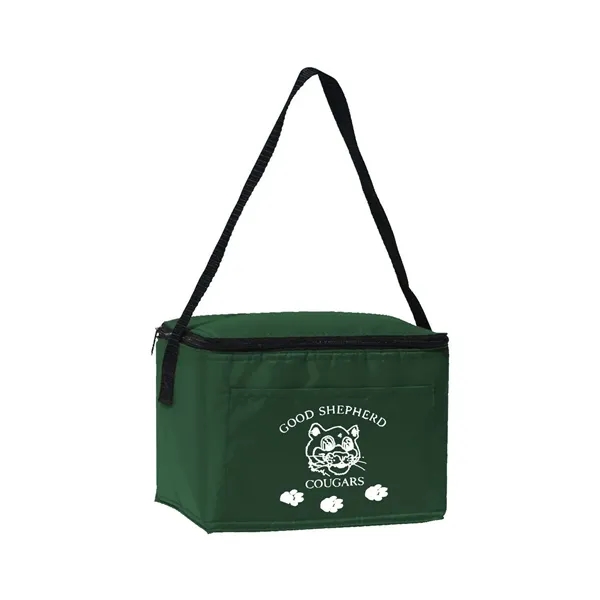 6 pack insulated cooler with zippered closure.... from ASI 68507 The Magnet Group / Perfect Line