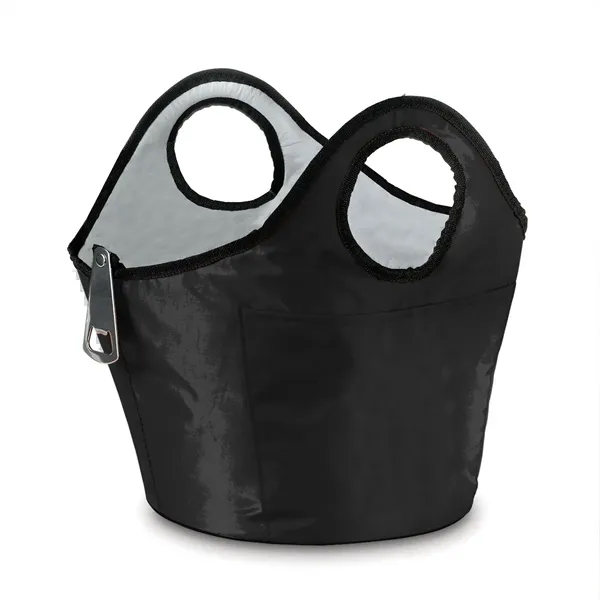 Portable, insulated ice bucket and beverage carrier with handles.... from ASI 68507 The Magnet Group / Perfect Line