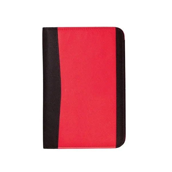 Junior padfolio with inside flap pocket, elastic pen loop, business card... from ASI 68507 The Magnet Group / Perfect Line