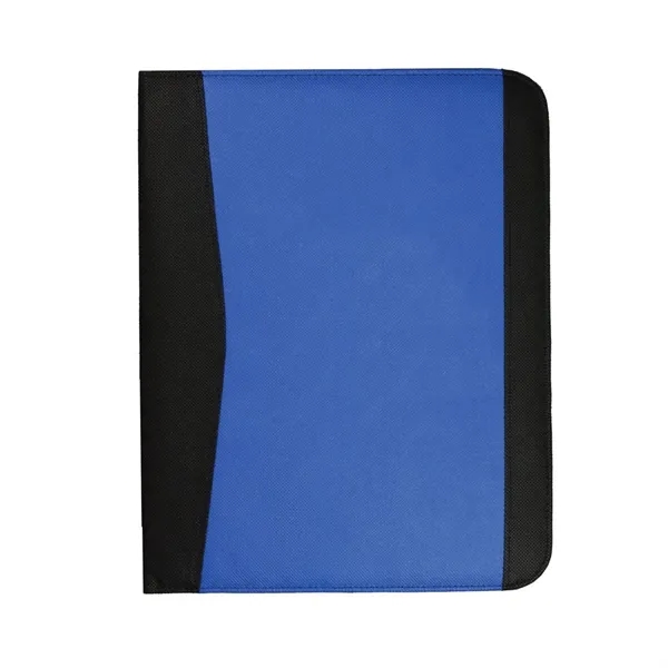 Letter size, non-woven padfolio with inside flap pocket, pen loop, business... from ASI 68507 The Magnet Group / Perfect Line