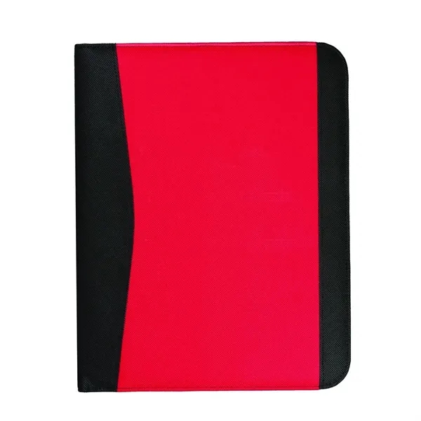 Letter size, non-woven padfolio with inside flap pocket, pen loop, business... from ASI 68507 The Magnet Group / Perfect Line
